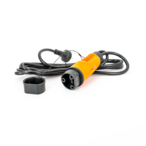 ecar orange charger plug with 3m cord