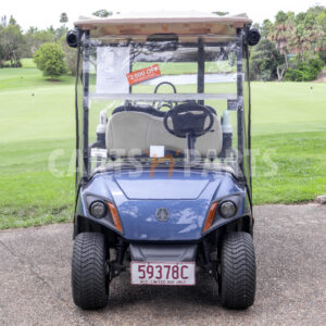 2017 yamaha g29 drive 4 seat blue grey golf cart