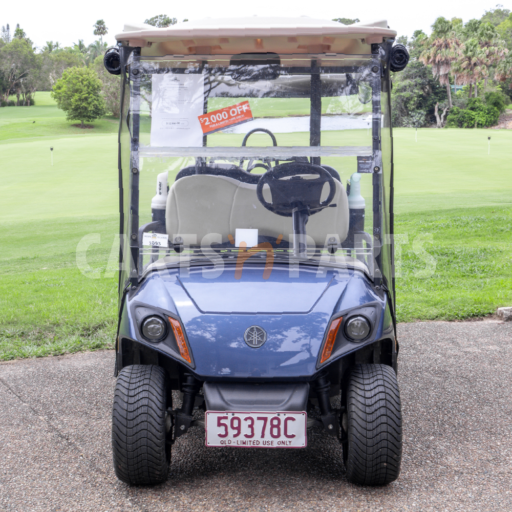 2017 yamaha g29 drive 4 seat blue grey golf cart 2017 yamaha g29 drive 4 seat blue grey golf cart