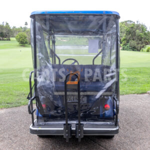 2014 ecar martinique 4 seat electric blue golf cart
