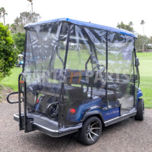 2014 ecar martinique 4 seat electric blue golf cart