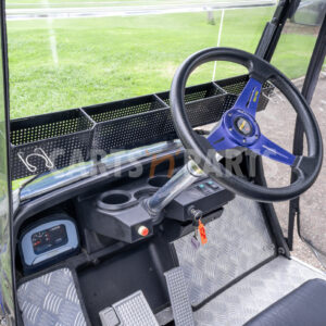 2014 ecar martinique 4 seat electric blue golf cart