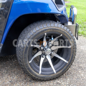 2014 ecar martinique 4 seat electric blue golf cart