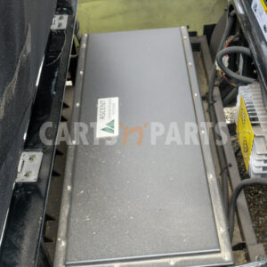 2022 ecar 627 4 seat black golf cart
