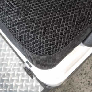 black 3d mesh seat covers