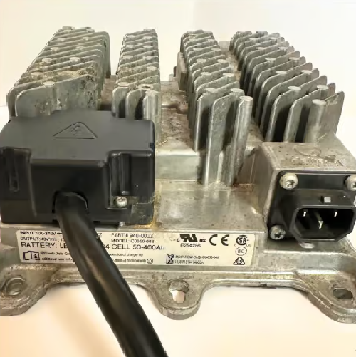 used delta q silver industrial battery charger 48v used delta q silver industrial battery charger 48v