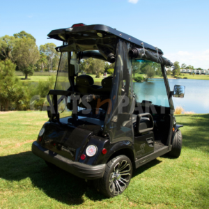2022 tomberlin 48ss 2 seat black golf cart