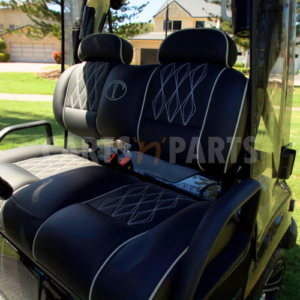 2022 tomberlin 48ss 2 seat black golf cart