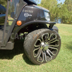 2022 tomberlin 48ss 2 seat black golf cart