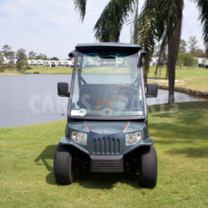 2012 tomberlin 48ss caddy 4 seat blue grey golf cart